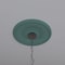 Ekena Millwork Berkshire PVC Medallion (Canopies up to 7"), 16"OD x 3 1/2"ID x 1"P, Metallic Sea Mist CMP16BEFSM - alternate 6